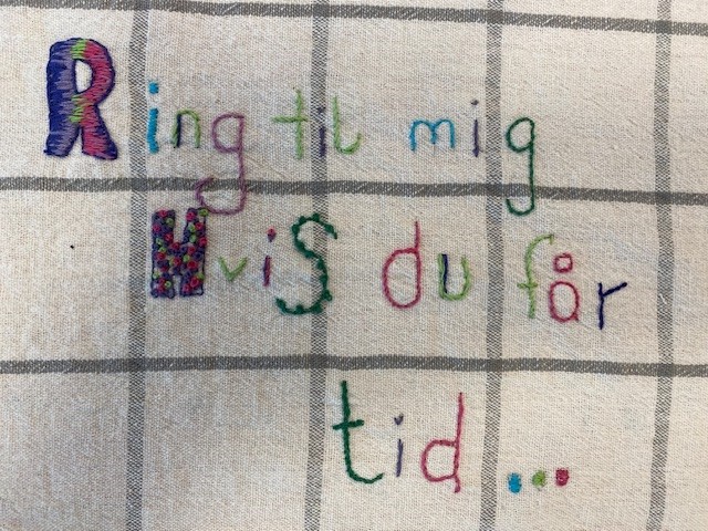 Lørdagssysler Slip kreativiteten løs – Workshop i skønt broderi!