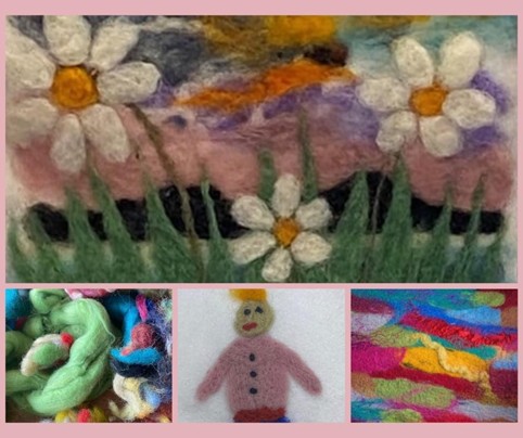Lørdagssysler Slip kreativiteten løs – Workshop i farverig nålefilt!